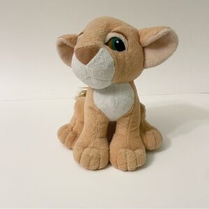 Vintage Disney The Lion King Baby Nala Plush Stuffed Animal